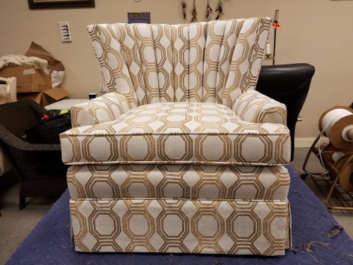 Channel Back Chair